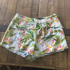 Francesscas flower pattern shorts